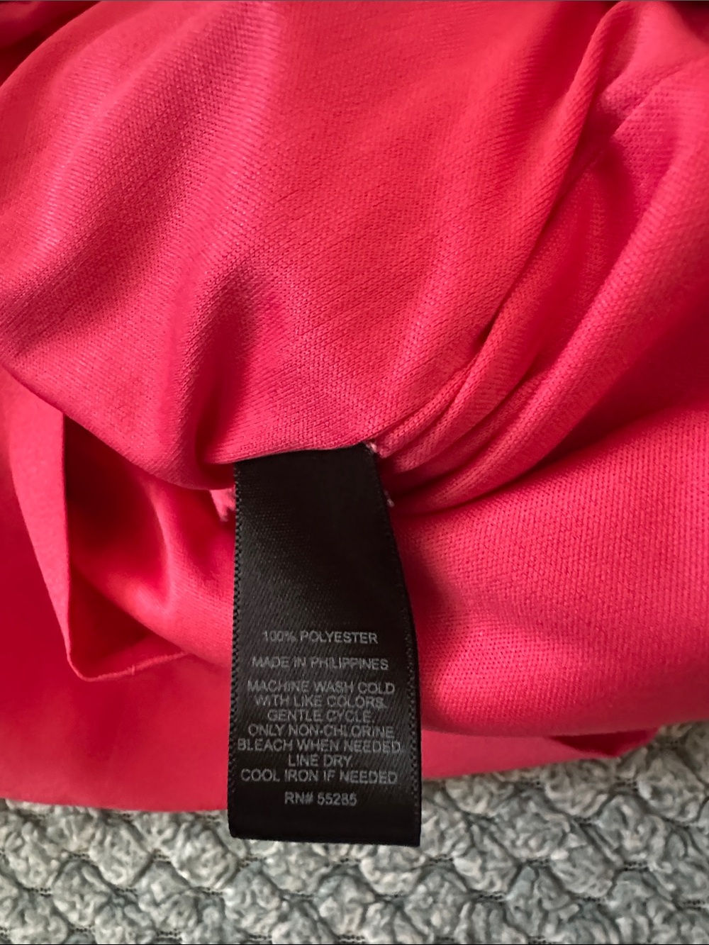 Express Bright Pink One-Piece Romper - Picture 6 of 8
